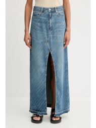 τζιν φούστα boss orange χρώμα: μπλε, 50542445 κύριο υλικό: 100% βαμβάκι
φόδρα τσέπης: 70% πολυεστέρα