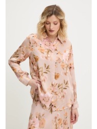 πουκάμισο answear lab χρώμα: ροζ 100% βισκόζη