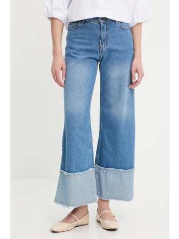 τζιν παντελόνι answear lab χρώμα μπλε 100% βαμβάκι