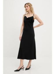 φόρεμα answear lab χρώμα: μαύρο 97% πολυεστέρας, 3% ελαστάν