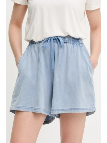 σορτς answear lab χρώμα μπλε 85% βαμβάκι, 12% πολυεστέρας