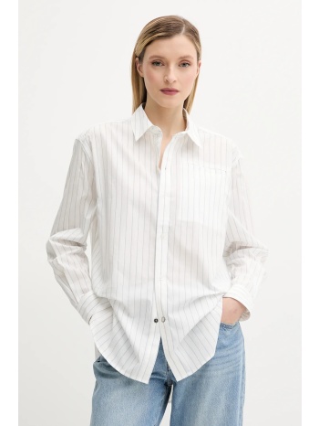 βαμβακερό πουκάμισο g-star χρώμα άσπρο, d26133-d926 κύριο