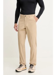 παντελόνι εξωτερικού χώρου rossignol lycian χρώμα: μπεζ, rlnmp20 85% πολυαμίδιο, 15% ελαστάν