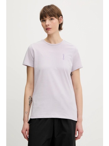 αθλητικό μπλουζάκι mammut massone χρώμα μοβ, 1017-05232