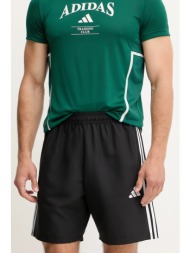 σορτς προπόνησης adidas performance tiro ανδρικό, χρώμα: μαύρο, jc5450 100% πολυεστέρας