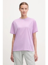 αθλητικό μπλουζάκι picture elhm χρώμα: μοβ, wts0579 46% πολυεστέρας, 42% βιώσιμος πολυεστέρας, 12% l