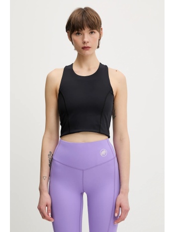 αθλητικό top mammut massone χρώμα μαύρο, 1017-06480 65%