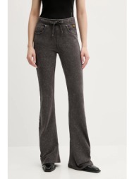 βαμβακερό παντελόνι g-star χρώμα: γκρι, d26106-d249 100% οργανικό βαμβάκι