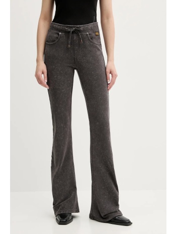 βαμβακερό παντελόνι g-star χρώμα γκρι, d26106-d249 100%