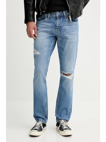 τζιν παντελόνι tommy jeans χρώμα μπλε, dm0dm21313 82%