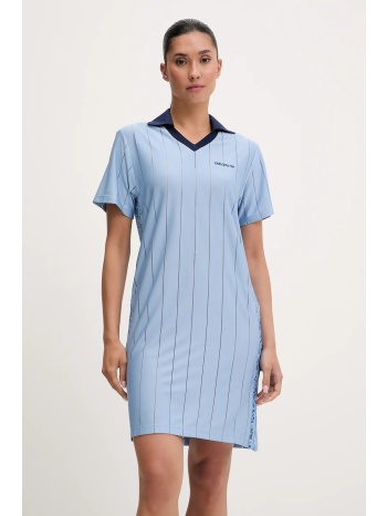 φόρεμα adidas originals liberty χρώμα μπλε, jc5313 100%