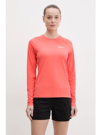 αθλητικό μακρυμάνικο jack wolfskin prelight swift χρώμα