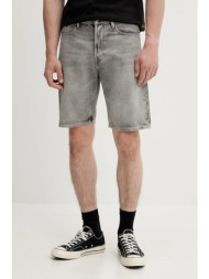 βαμβακερό τζιν σορτς g-star χρώμα: γκρι, d24411-d933 υλικό 1: 88% βαμβάκι, 12% ανακυκλωμένο βαμβάκι
