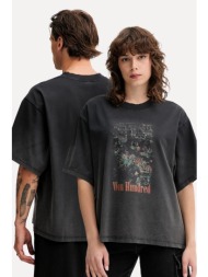 βαμβακερό μπλουζάκι won hundred χρώμα: γκρι, 3767-12071 100% οργανικό βαμβάκι