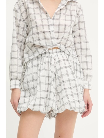 σορτς answear lab χρώμα άσπρο 64% πολυεστέρας, 36% βαμβάκι