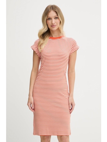 φόρεμα tommy hilfiger χρώμα πορτοκαλί, ww0ww45804 95%