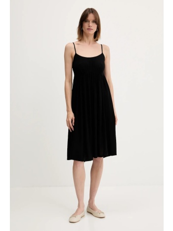 φόρεμα united colors of benetton χρώμα μαύρο, 4vw95v028