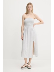 λινό φόρεμα hollister ...