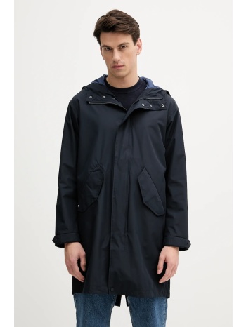 μπουφάν tommy hilfiger χρώμα ναυτικό μπλε, mw0mw39645 100%