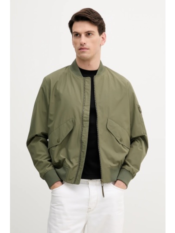 μπουφάν tommy hilfiger χρώμα πράσινο, mw0mw39629 υλικό 1