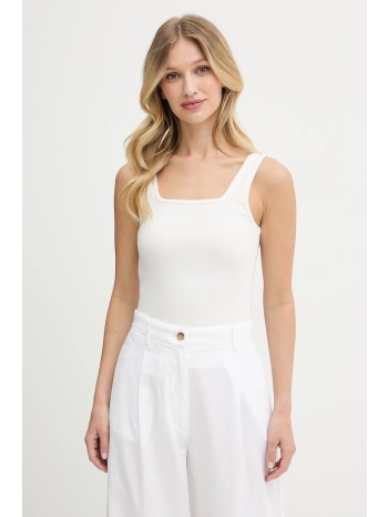 top tommy hilfiger χρώμα μπεζ, ww0ww45444 95% βισκόζη, 5%