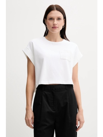 μπλουζάκι united colors of benetton χρώμα μπεζ, 3ifvd10af