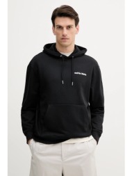 μπλούζα calvin klein jeans χρώμα: μαύρο, με κουκούλα, lv04rc293g υλικό 1: 92% βαμβάκι, 8% ανακυκλωμέ