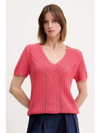 πουλόβερ united colors of benetton χρώμα ροζ, 143cd402y