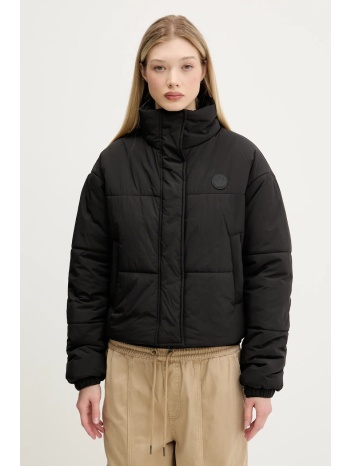 μπουφάν hugo blue χρώμα μαύρο, 50545657 κύριο υλικό 100%