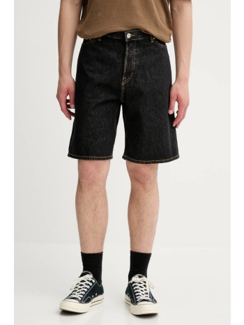 τζιν σορτς samsoe samsoe saeddie ανδρικό, χρώμα γκρι