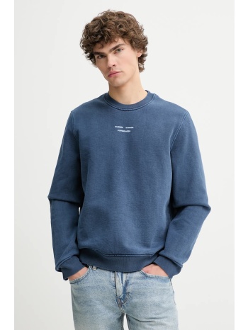 μπλούζα samsoe samsoe samarcus χρώμα μπλε, m25200035 60%