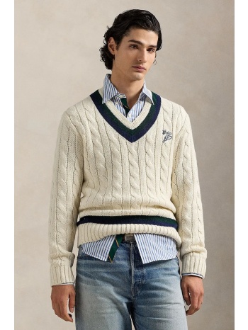 πουλόβερ με μείγμα κασμίρ polo ralph lauren ανδρικό, χρώμα