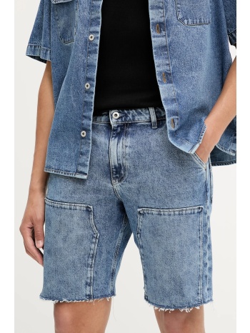 τζιν σορτς karl lagerfeld jeans ανδρικό, χρώμα μπλε