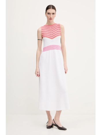 φόρεμα united colors of benetton χρώμα ροζ, 1194ev02a 93%