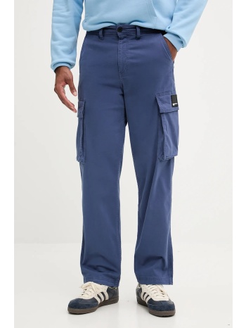 παντελόνι karl lagerfeld jeans χρώμα μπλε, a3m10085 κύριο