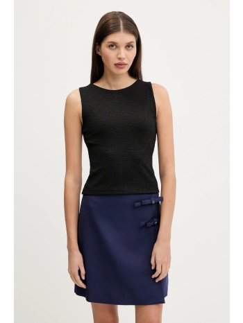 top hugo χρώμα μαύρο, 50542420 κύριο υλικό 90%