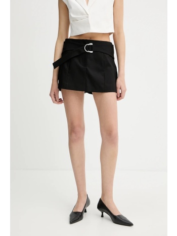 βαμβακερή φούστα iro χρώμα μαύρο, wm30madim 100% βαμβάκι