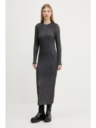 φόρεμα hugo χρώμα γκρι ...