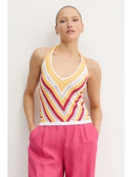 top united colors of benetton χρώμα: πορτοκαλί, 1194eh01e 77% βαμβάκι, 23% ακρυλικό