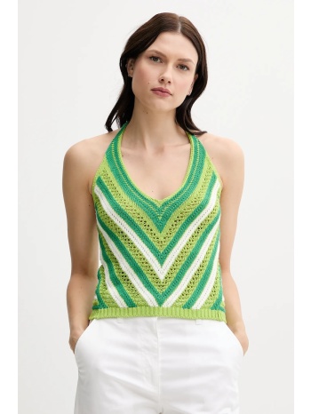 top united colors of benetton χρώμα πράσινο, 1194eh01e 77%