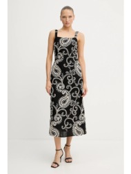 φόρεμα από λινό μείγμα pedro del hierro χρώμα: μαύρο, 3819830 κύριο υλικό: 87% βισκόζη, 13% λινό
φόδ