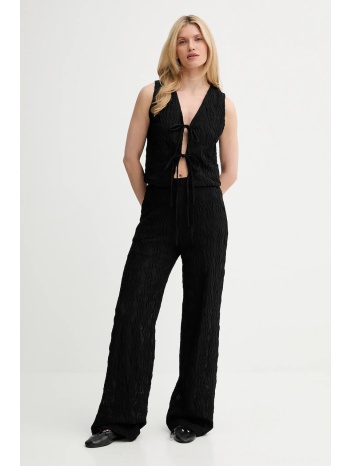 γιλέκο και παντελόνι answear lab χρώμα μαύρο 59% βαμβάκι