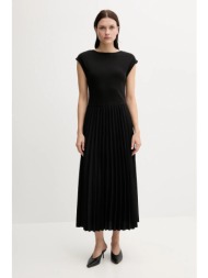 φόρεμα tommy hilfiger χρώμα: μαύρο, ww0ww44491 υλικό 1: 95% βισκόζη, 5% ελαστάν
υλικό 2: 100% πολυεσ