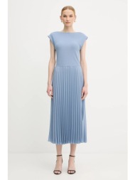 φόρεμα tommy hilfiger χρώμα: μπλε, ww0ww44491 υλικό 1: 95% βισκόζη, 5% ελαστάν
υλικό 2: 100% πολυεστ