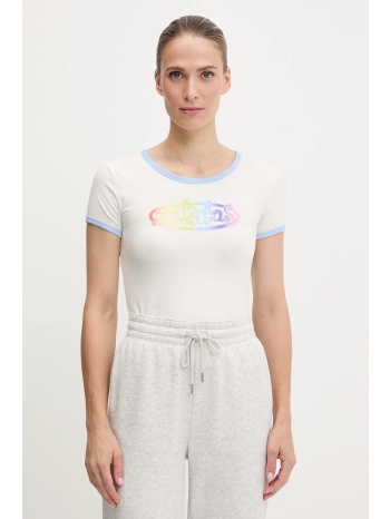 μπλουζάκι adidas originals pride χρώμα άσπρο, jw0829 93%