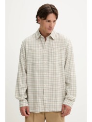 πουκάμισο les deux χρώμα: μπεζ, 1000104 71% οργανικό βαμβάκι, 27% βαμβάκι, 2% ελαστάν