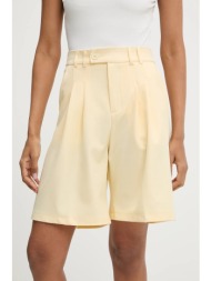 σορτς answear lab χρώμα: κίτρινο 95% πολυεστέρας, 5% ελαστάν