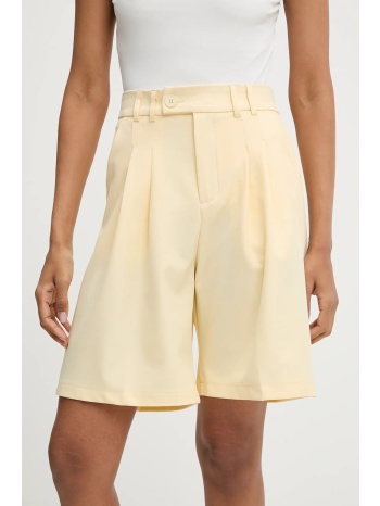 σορτς answear lab χρώμα κίτρινο 95% πολυεστέρας, 5% ελαστάν