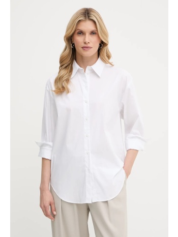 πουκάμισο calvin klein χρώμα άσπρο, lv044b160g 96%