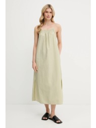 φόρεμα marc o`polo χρώμα: πράσινο, 5000006348 80% βαμβάκι, 20% πολυαμίδιο